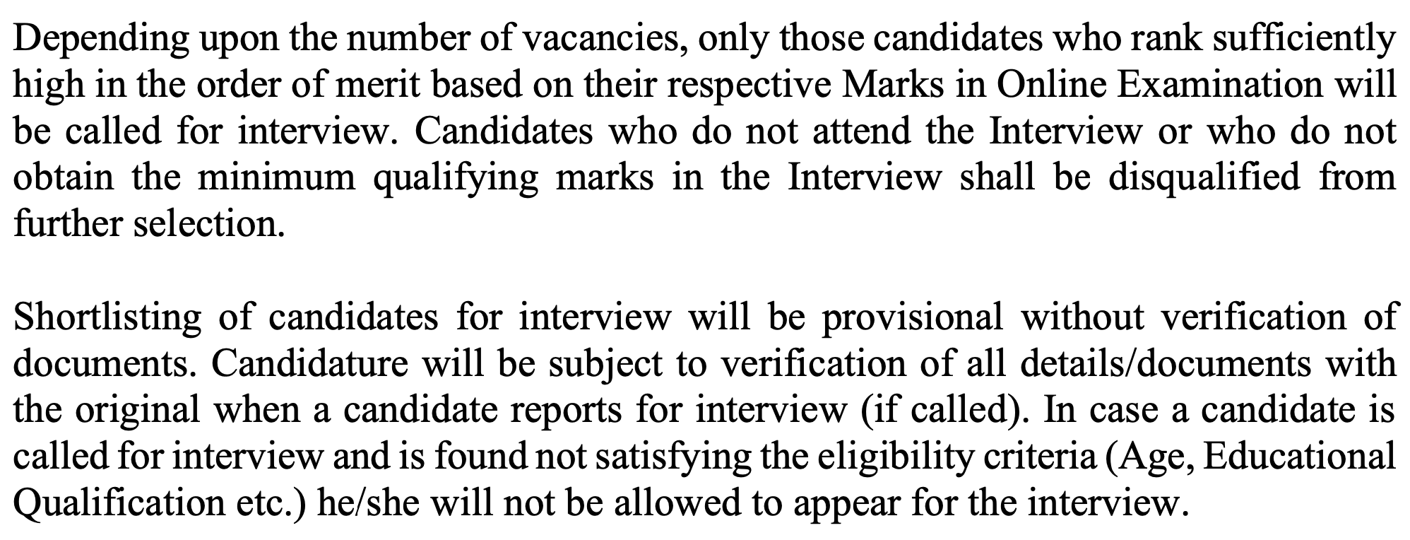 LIC HFL Junior Assistant Syllabus 2024 & Online Exam Pattern interview scheme