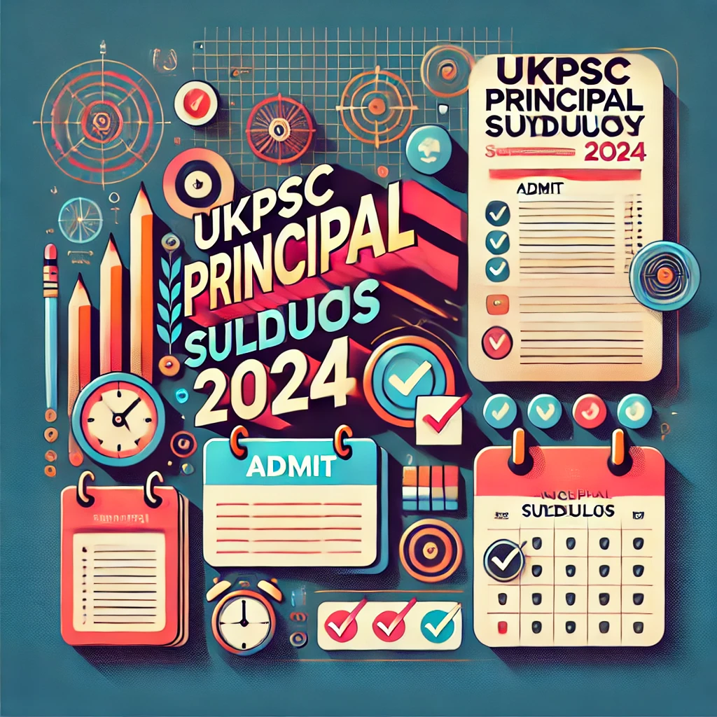 UKPSC GGIC / GIC Principal Syllabus 2024 Exam Date & Pattern