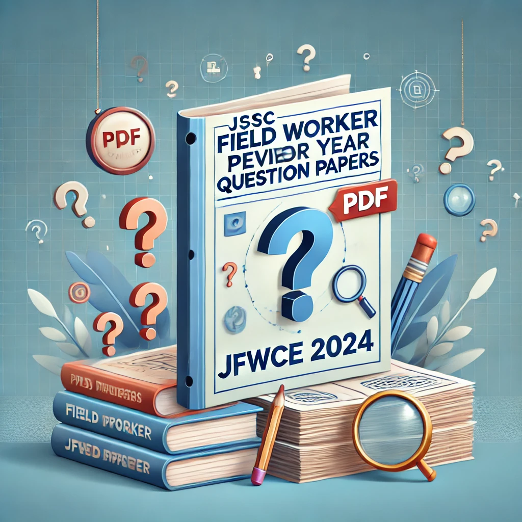 JSSC Field Worker Previous Year Question Papers JFWCE 2024 (PDF Download)