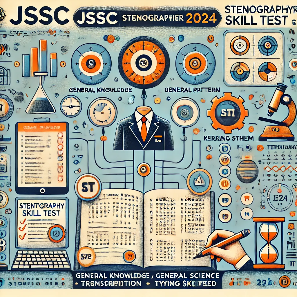 JSSC Steno Syllabus 2024 Pattern Stenography Skill Test JSSSE 2024