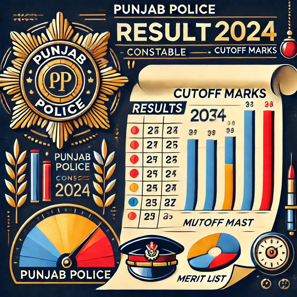 Punjab Police Constable Result 2024 Cutoff Marks & Merit List