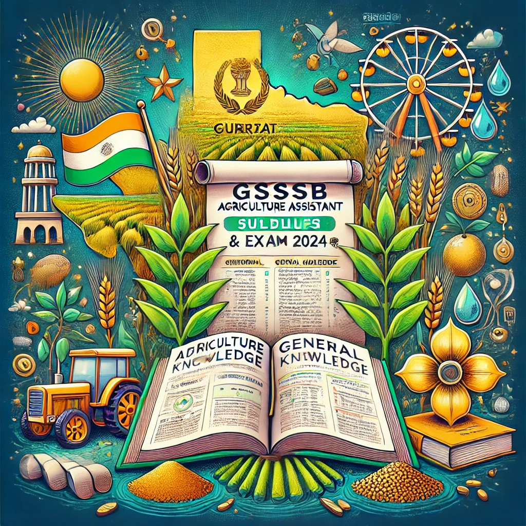 GSSSB Agriculture Assistant Syllabus & Exam Pattern 2024 (Gujarat Kheti Madadnish)