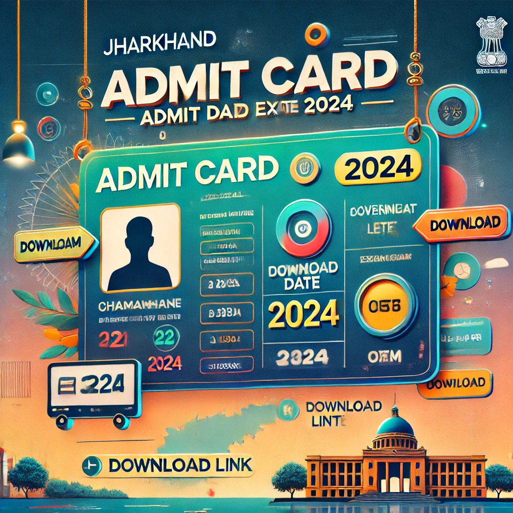 Jharkhand Graduate Level Admit Card Exam Date 2024 JGGLCCE Download Link