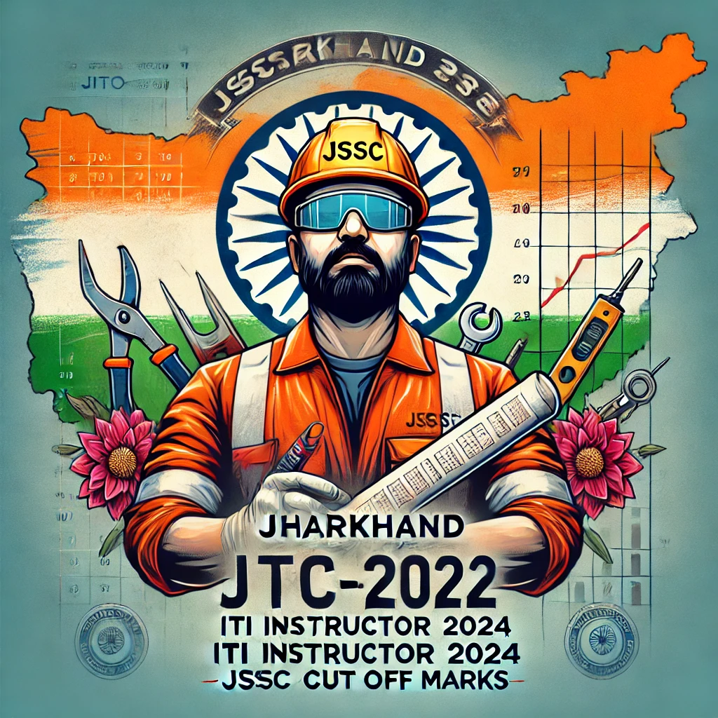 Jharkhand ITI Instructor Result 2024 JSSC JITOCE-2023 Cut Off Marks