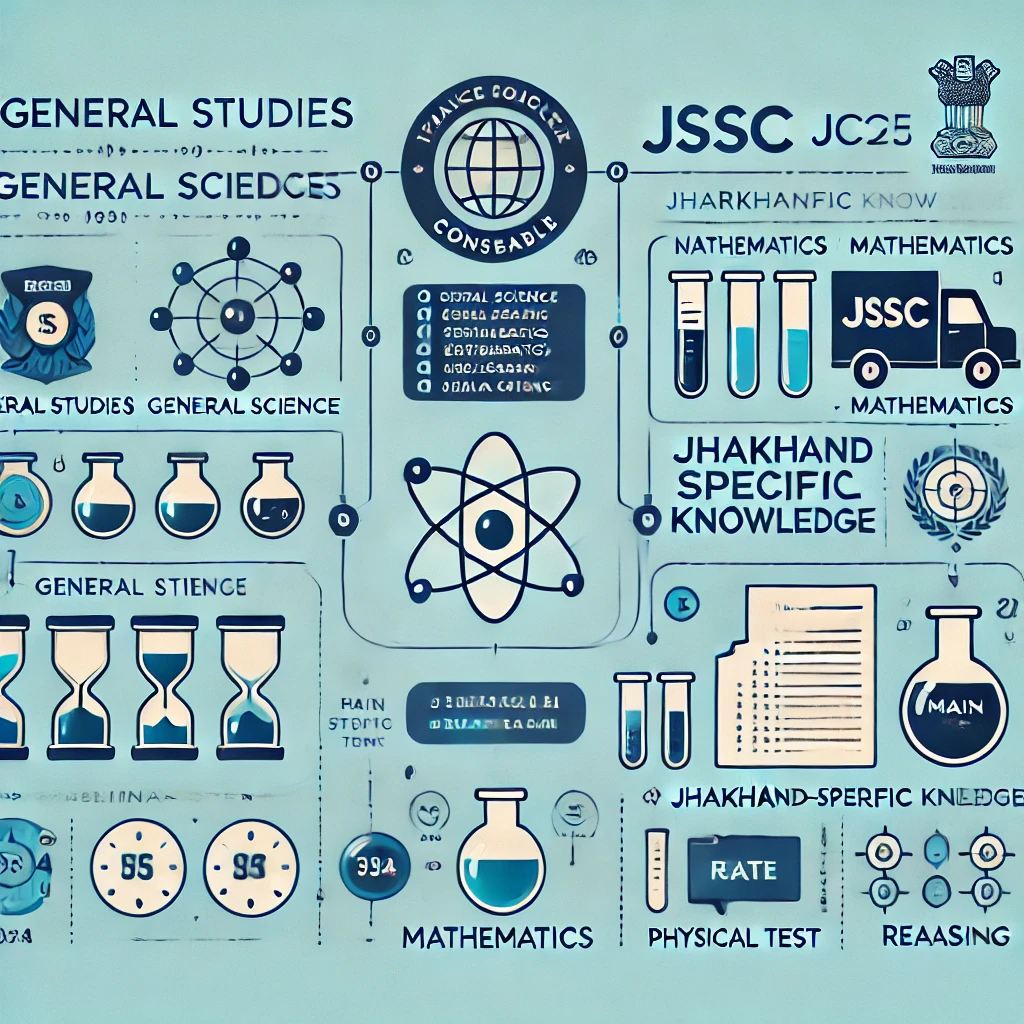 Jharkhand Police Constable Syllabus 2024 JSSC JCCE-2023 Exam Pattern