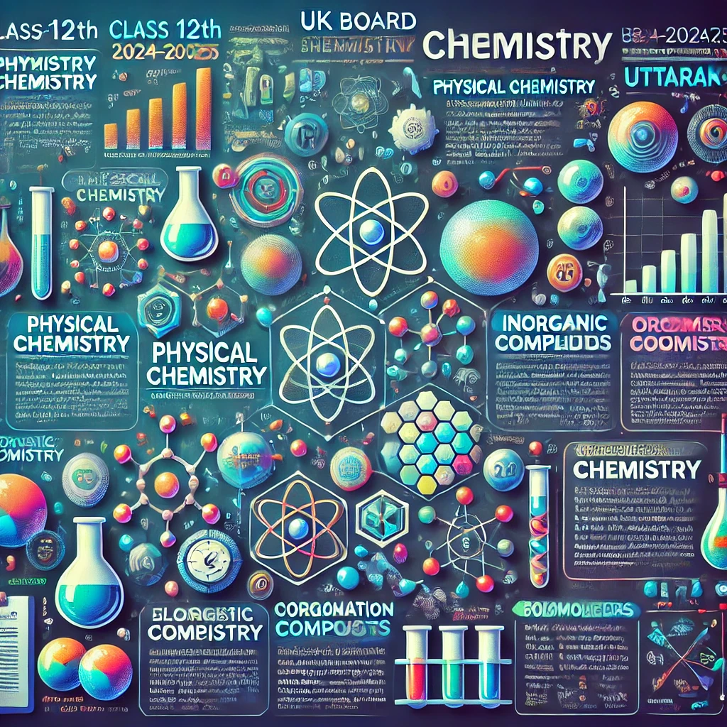 UK Board Class 12th Chemistry Syllabus 2024-2025 XII UBSE Uttarakhand