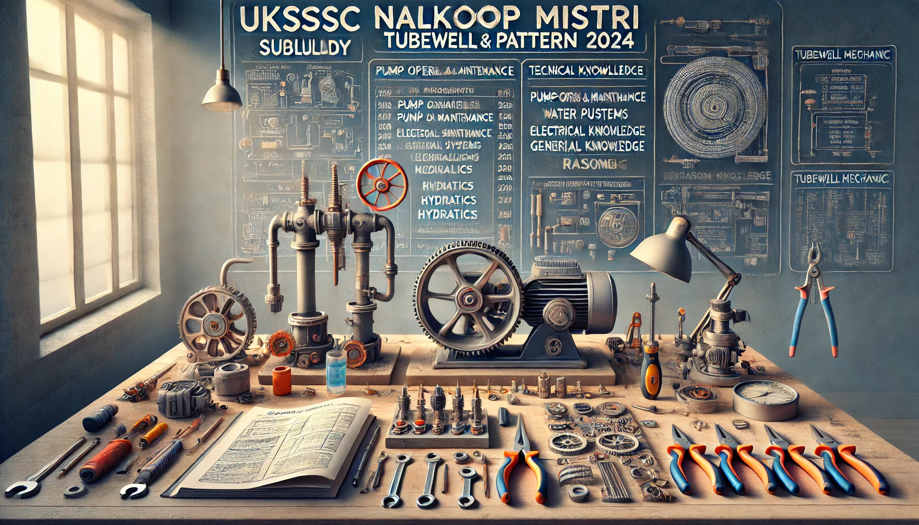 UKSSSC Nalkoop Mistri (Tubewell Mechanic) Syllabus & Pattern 2024