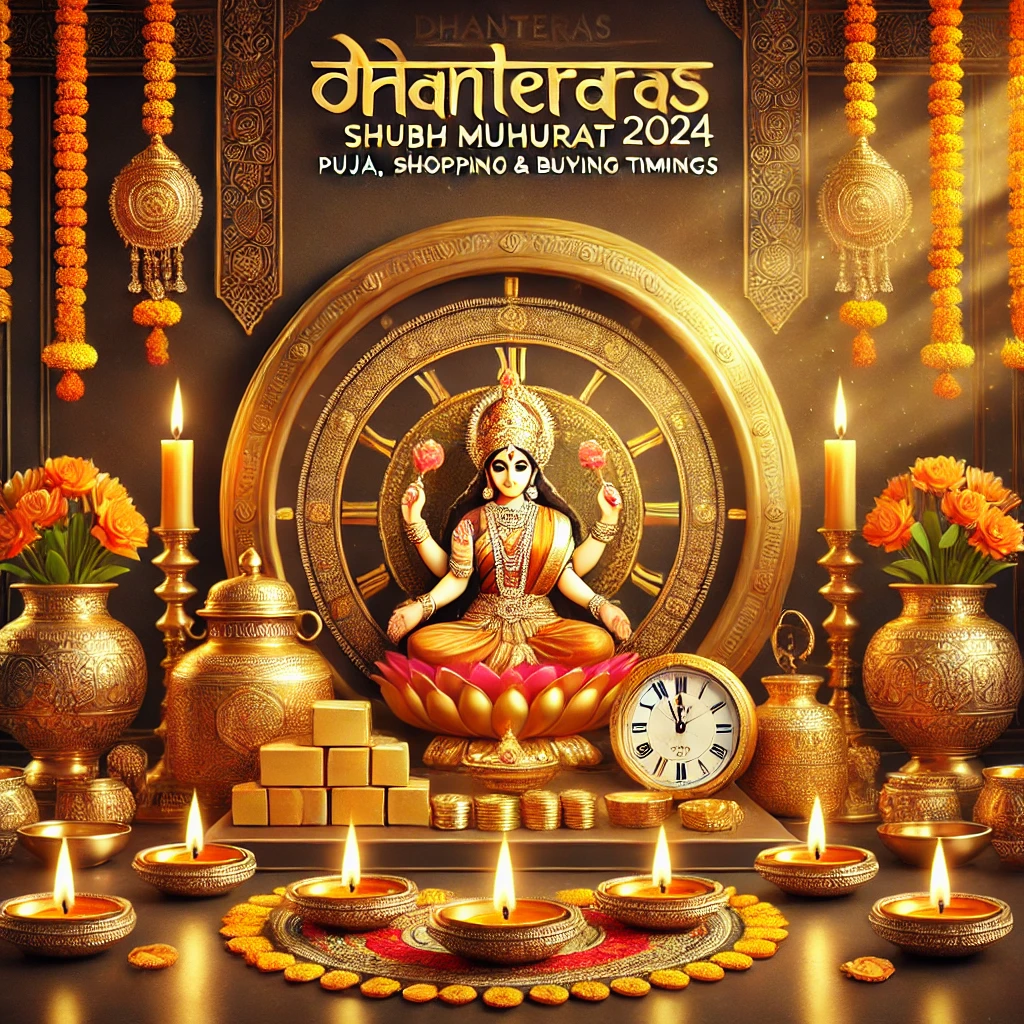 Dhanteras Shubh Muhurat Timings 2024 Puja, Buying & Shopping