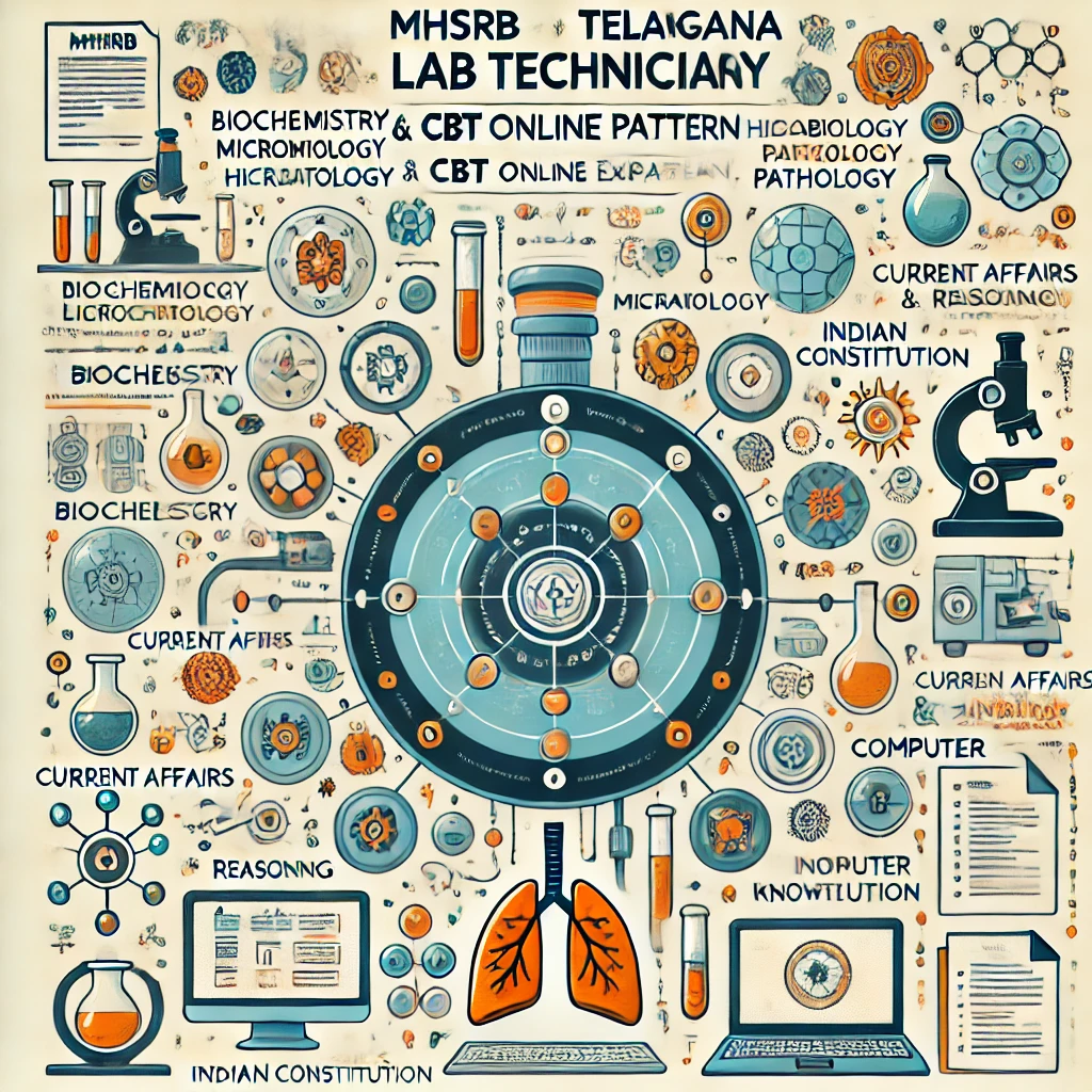 MHSRB Telangana Lab Technician Syllabus & CBT Online Exam Pattern