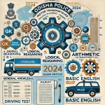 Odisha Police (OP) Motor Transport Driver Syllabus 2024 & Exam Pattern