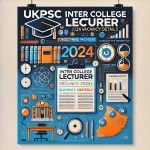 UKPSC Inter Collage Lecturer Recruitment 2024 Vacancy Details