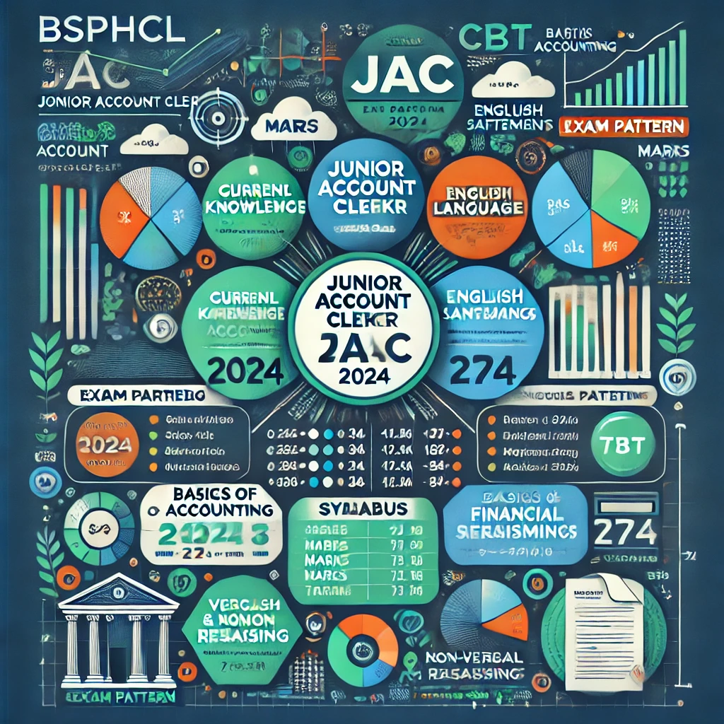  BSPHCL Junior Account Clerk (JAC) Syllabus 2024 & CBT Exam Pattern