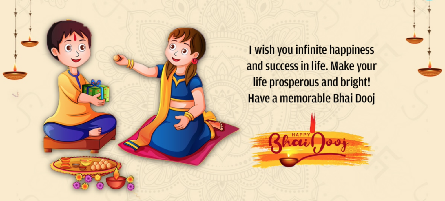 Happy Bhai Dooj 2024 Wishes Quotes Images HD Wallpapers SMS