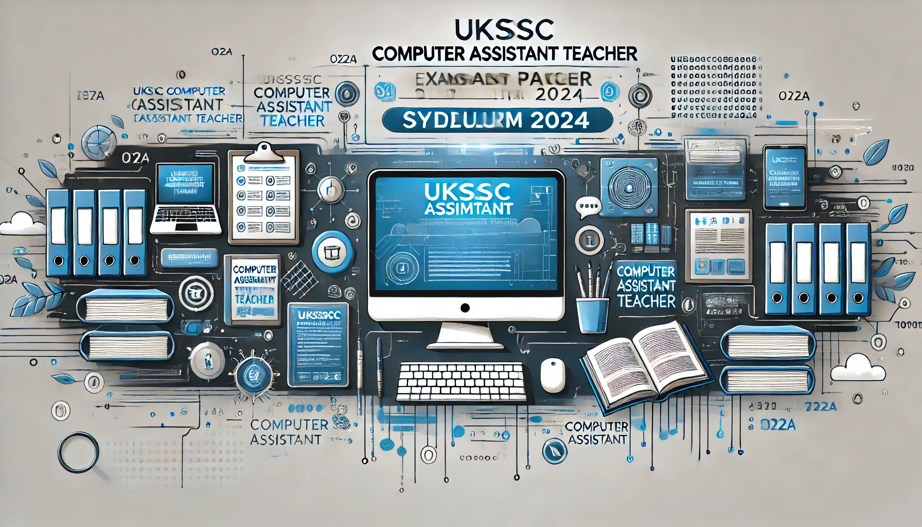 UKSSSC Computer Assistant Teacher Exam Syllabus Pattern 2024